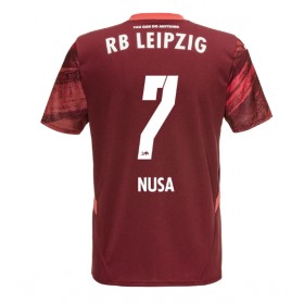 RB Leipzig Antonio Nusa #7 Auswärtstrikot 2024-25 Kurzarm